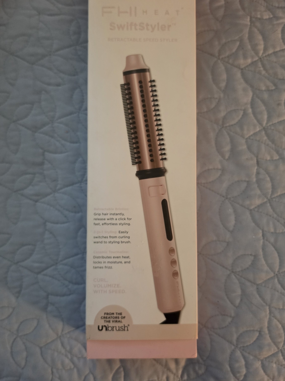 FHI Heat SwiftStyler Retractable Speed Styler - Rose Gold/Pink